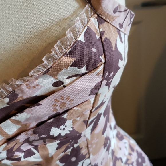 Floral halter dress - Picture 2 of 4